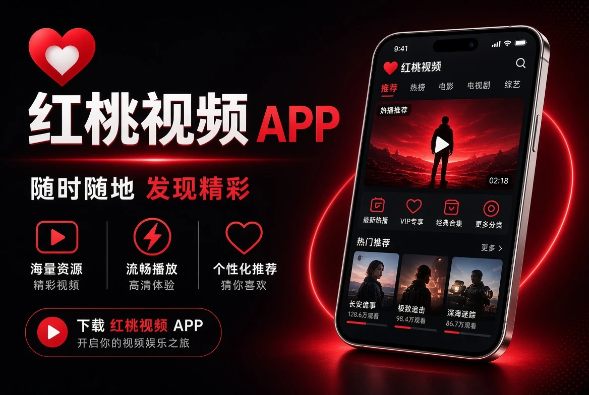 红桃视频APP界面介绍